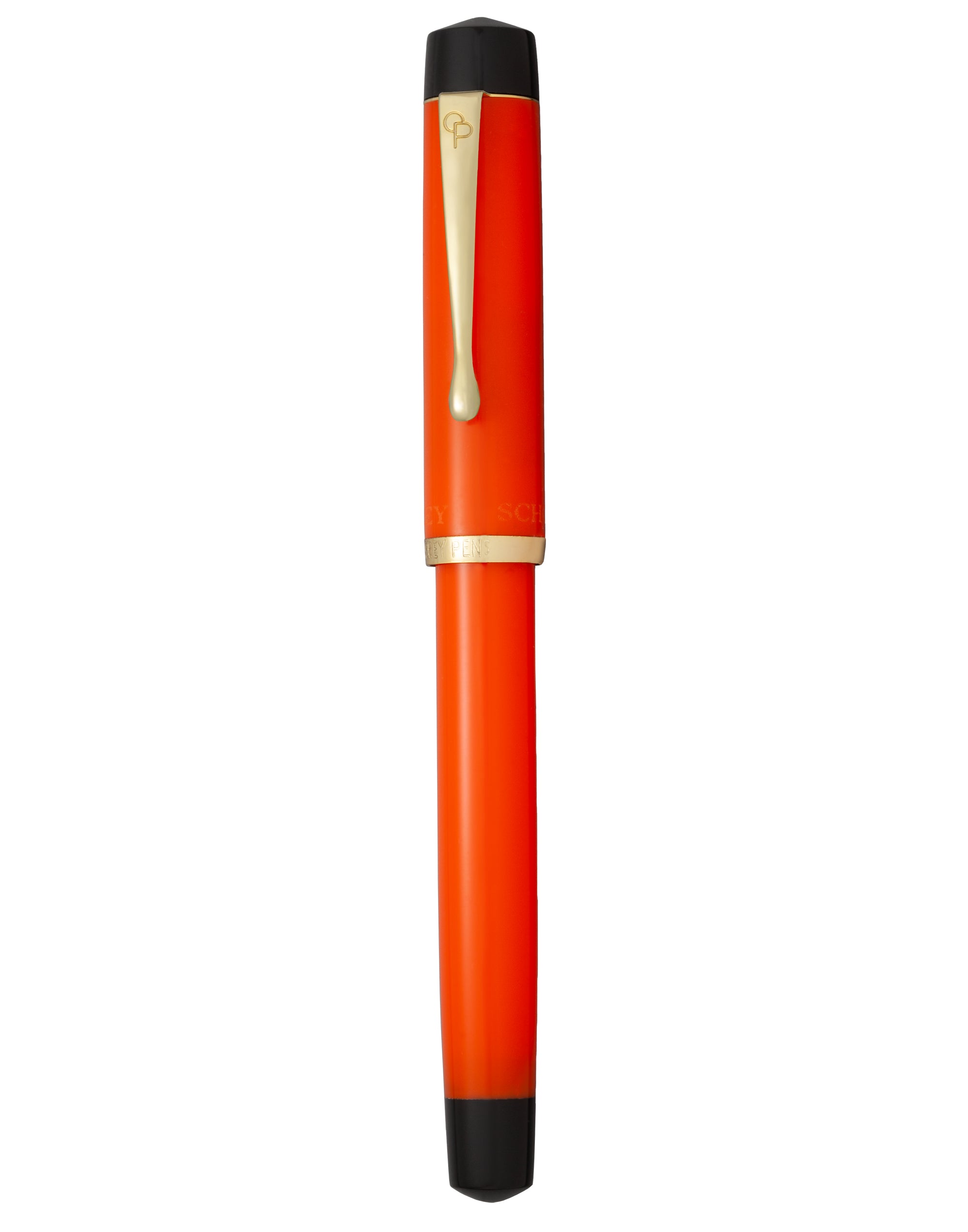 筆記具 The Paker Duofold Orange Limited 1990 Parker Duofold Centennial Fountain Pen (1990) - Orange
