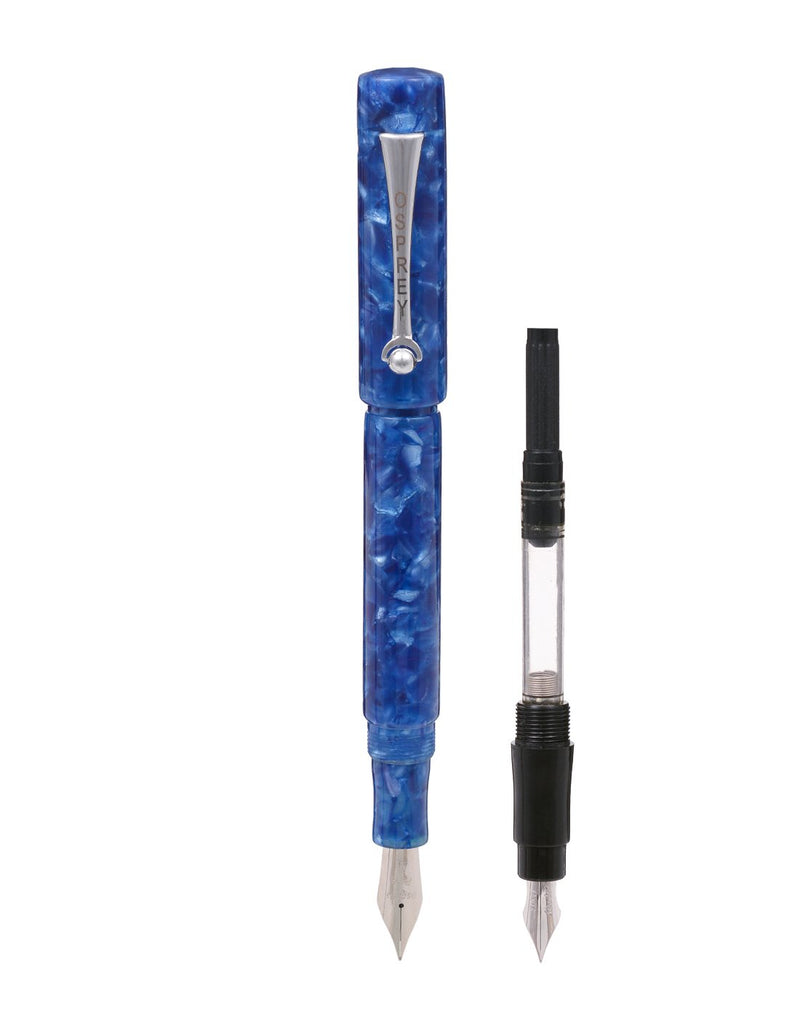 Kyanite Milano Fountain Pen with Standard and Flex Nib Options