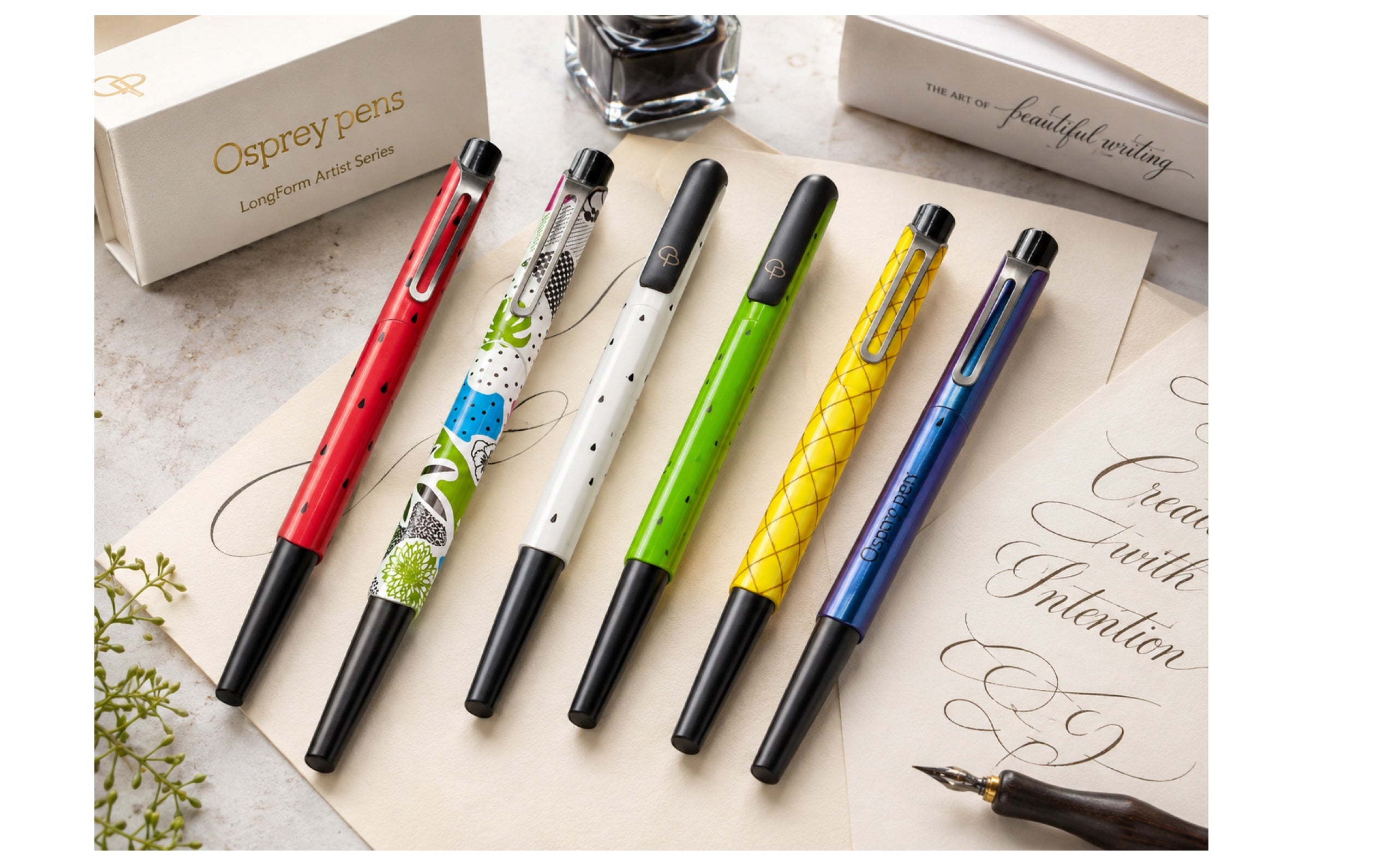 Osprey Artist Series – Extended Length Fountain Pens – Tagged 