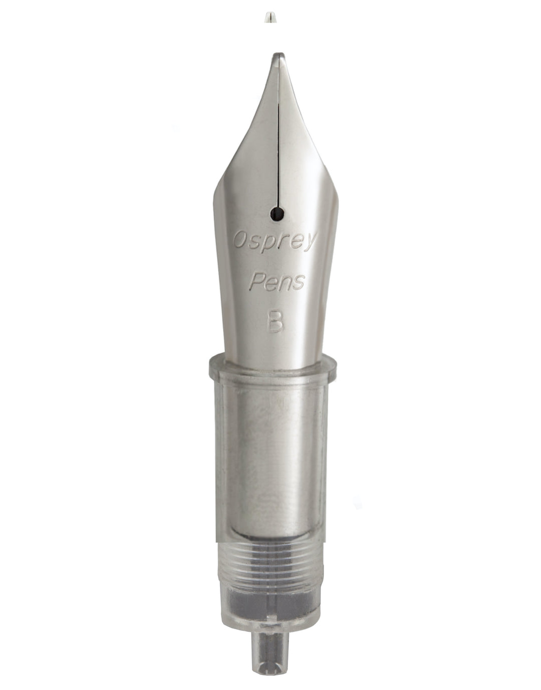 Edison #6 Steel Nib Unit - Silver - The Goulet Pen Company