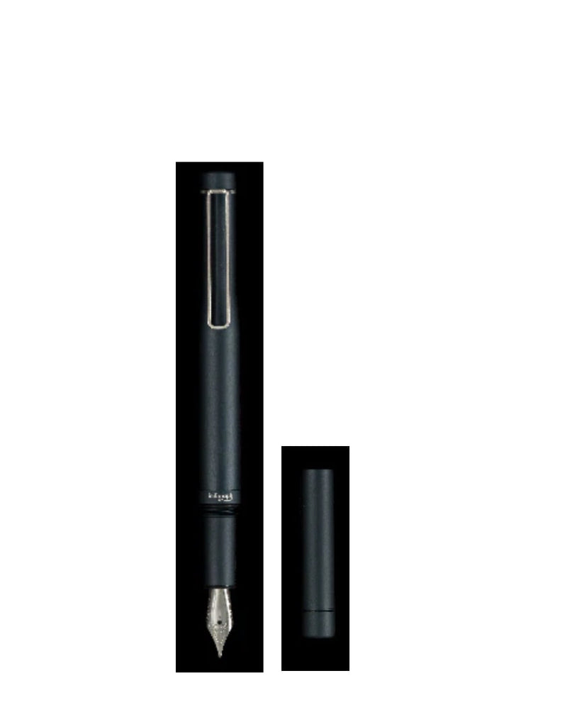 Indigraph Steel Fountain pen with Fude nib
