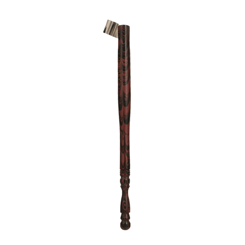 Oblique Penholder Ebonite - DarkMauve-Black Ripple