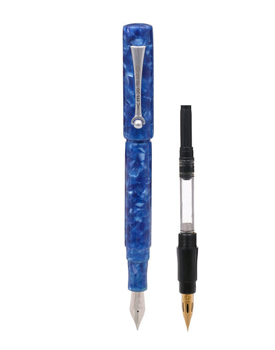 Kyanite Milano Fountain Pen with Standard and Flex Nib Options