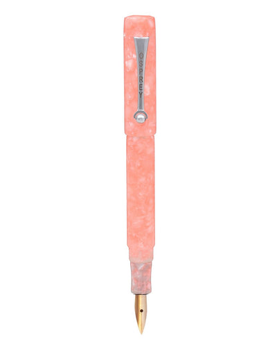 Rose Quartz Milano Fountain Pen with Standard and Flex Nib Options