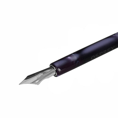 Straight Penholder -  Blackpearl Swirl