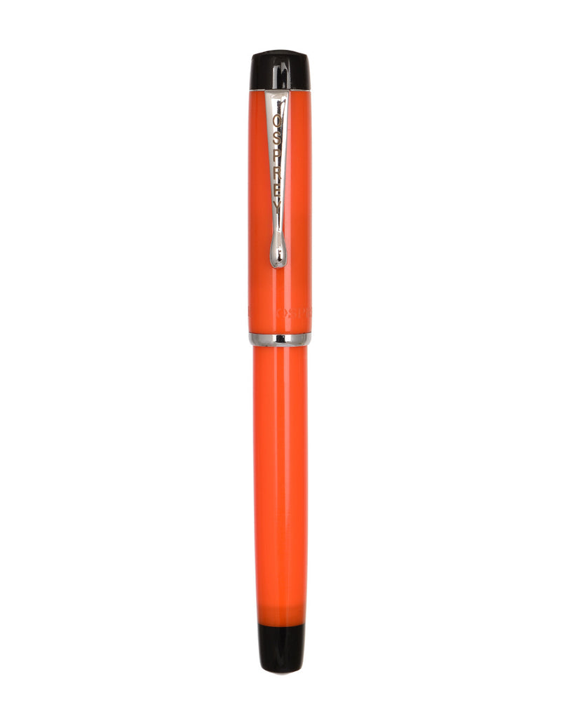 SCHOLAR - DUOFOLD ORANGE, Standard nib, size 6